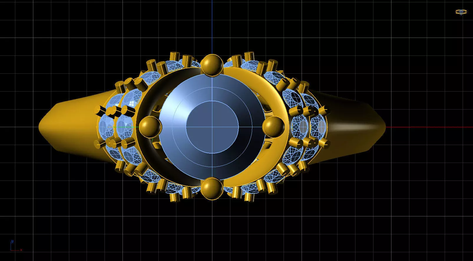 ring 30 3D print model_0