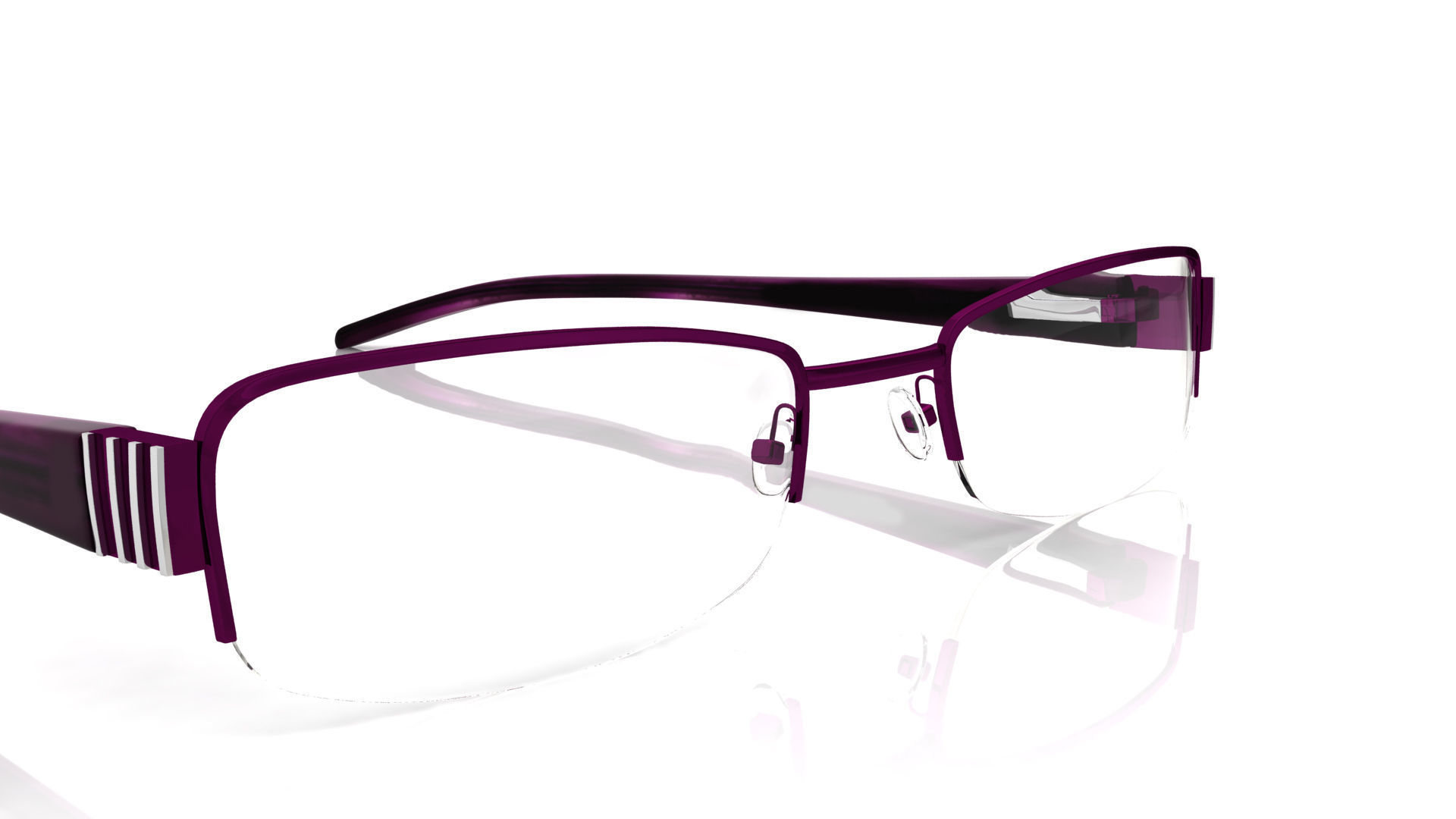 Eyeglasses for Men and Women 3D print model_3
