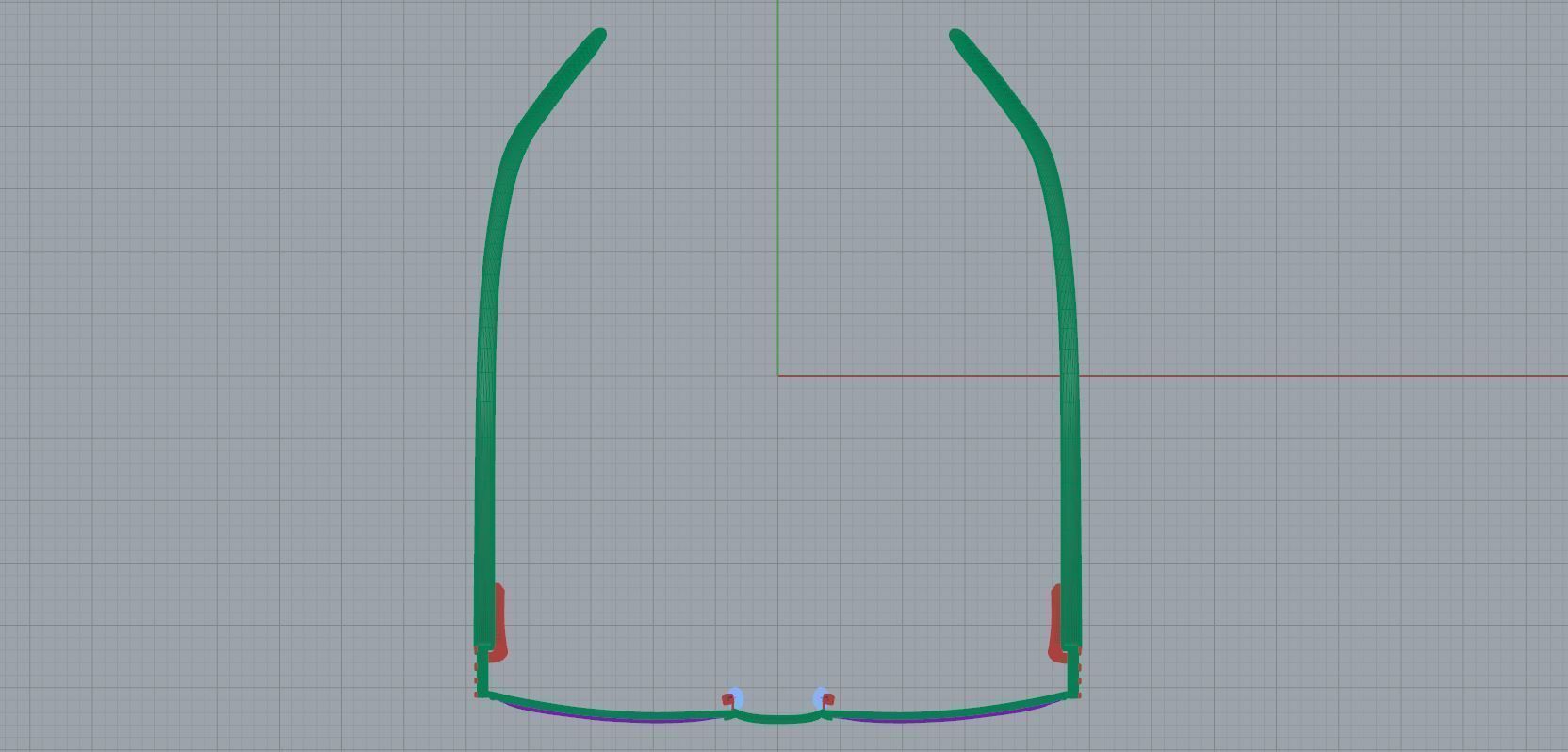 Eyeglasses for Men and Women 3D print model_5