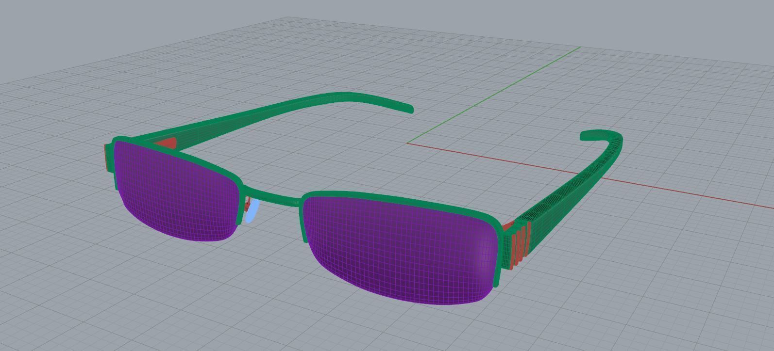 Eyeglasses for Men and Women 3D print model_6