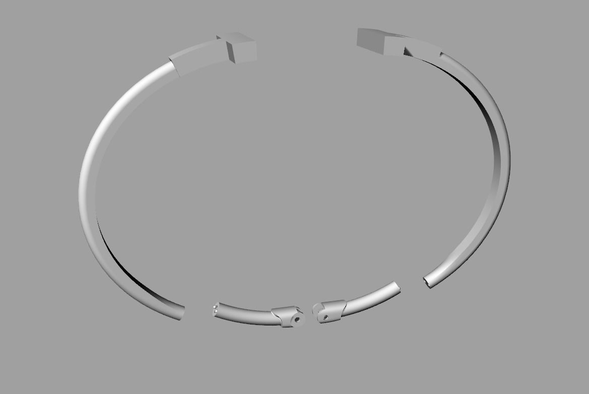 Bracelet Tiffany  T 3D print model 3D print model_7