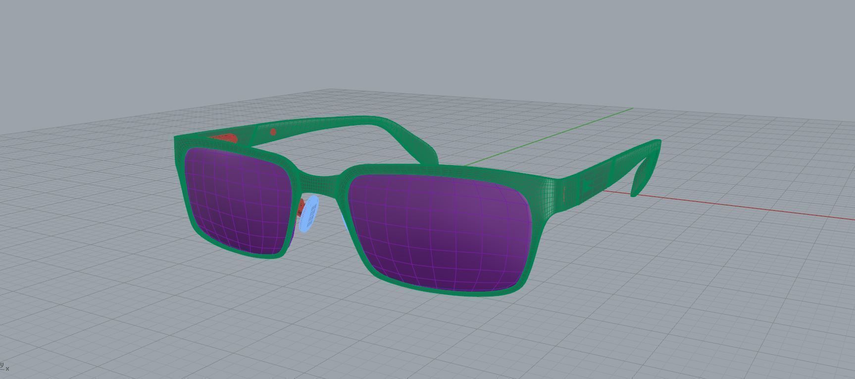Eyeglasses for Men and Women 3D print model_6