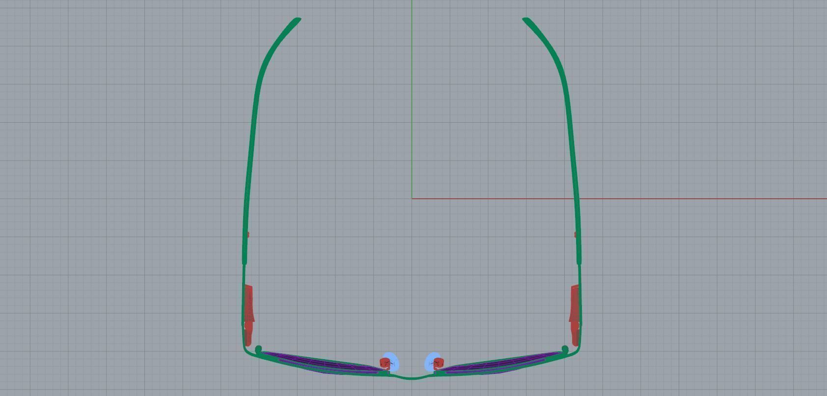 Eyeglasses for Men and Women 3D print model_5