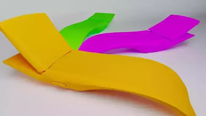 sun lounger with adjustable back