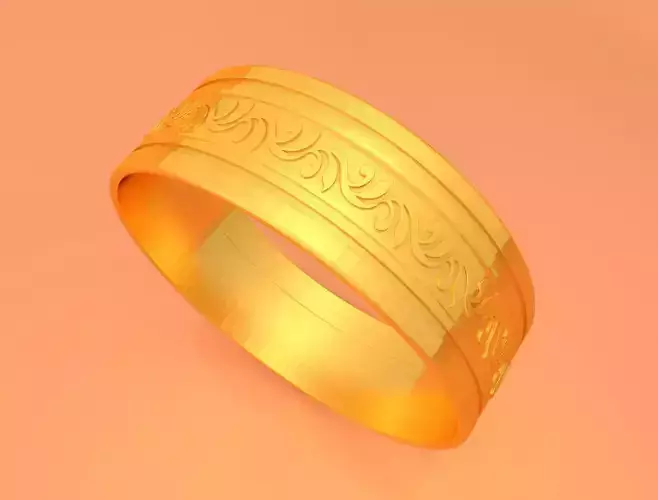 Wedding Gold Ring KTWR05