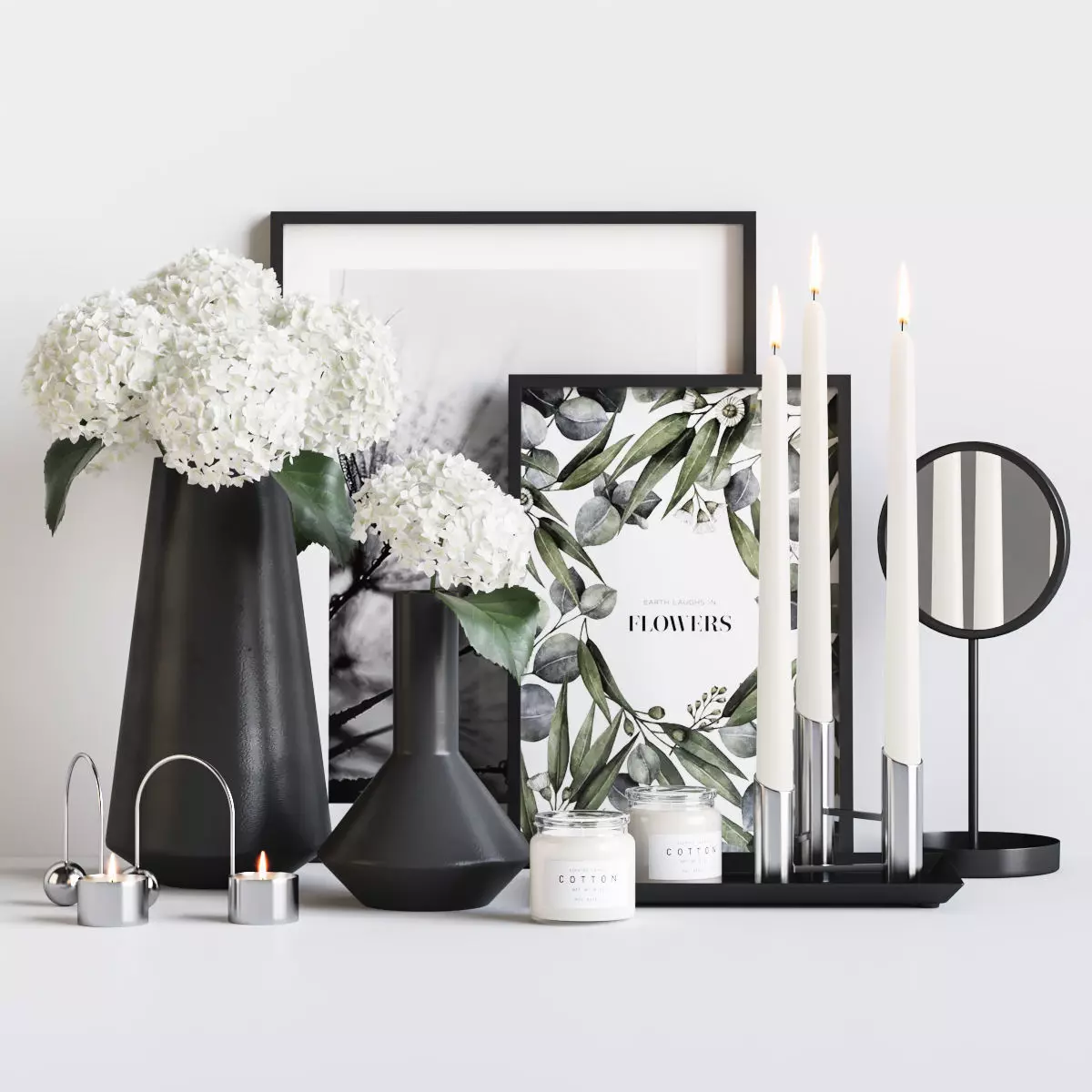 Decorative set 13 3D model_0