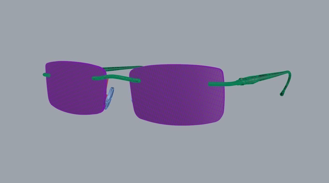 Eyeglasses for Men and Women 3D print model_6