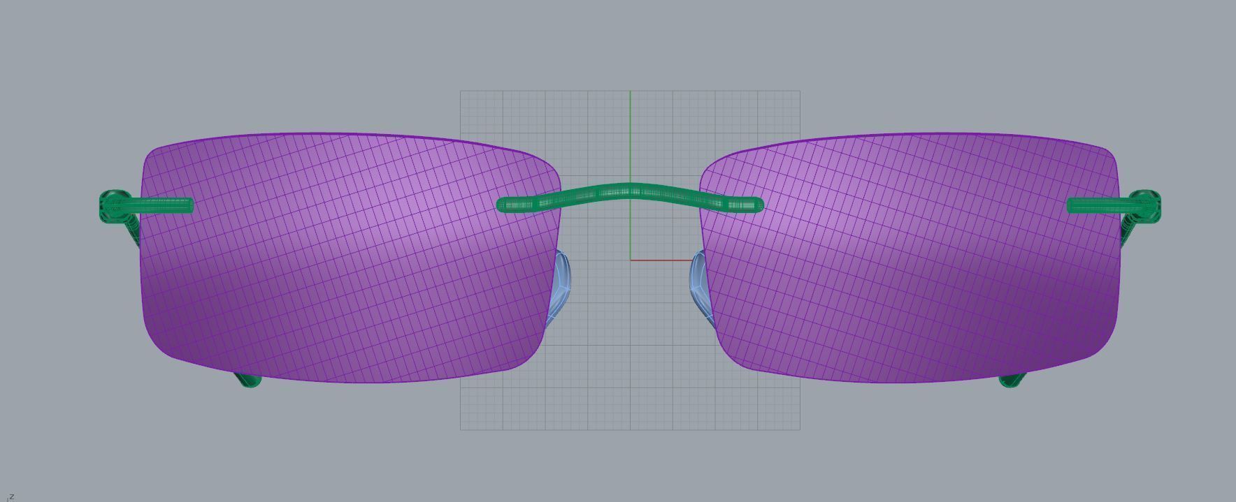 Eyeglasses for Men and Women 3D print model_4