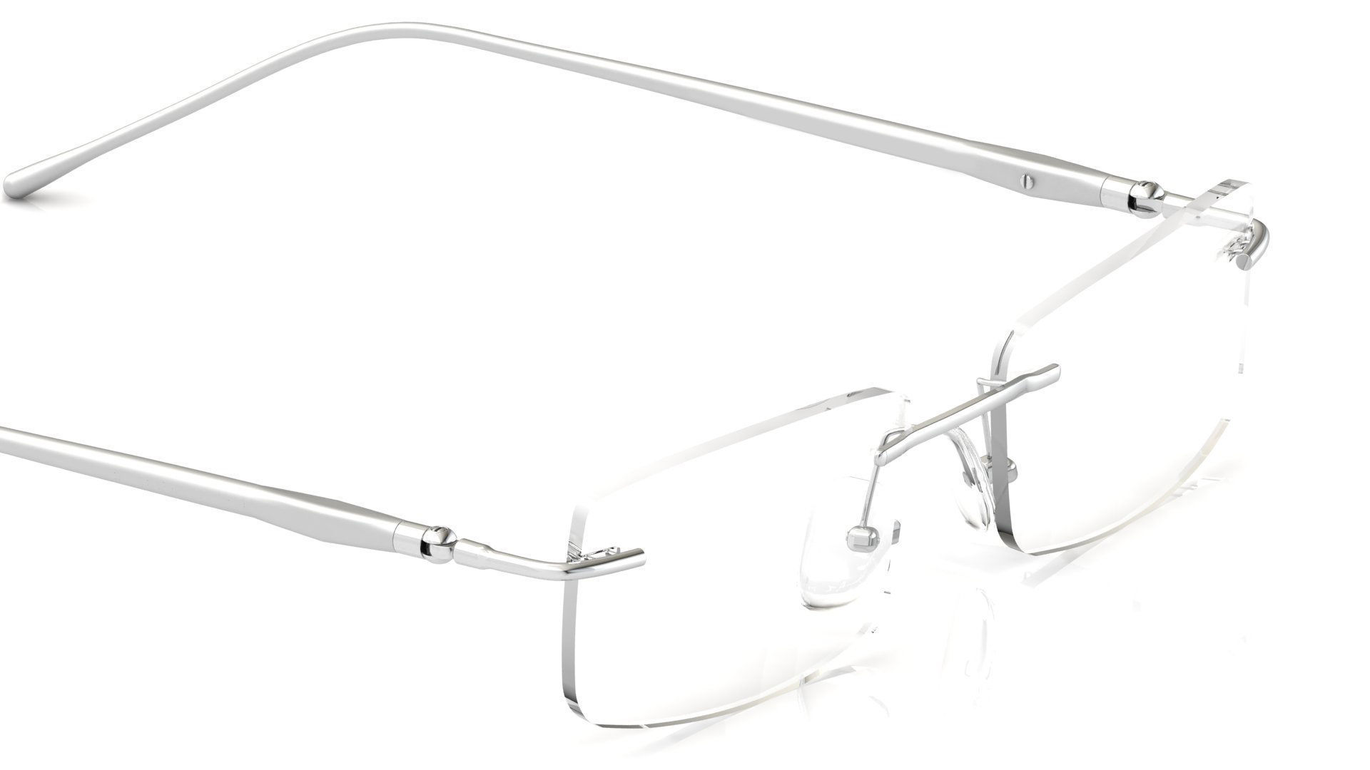 Eyeglasses for Men and Women 3D print model_3