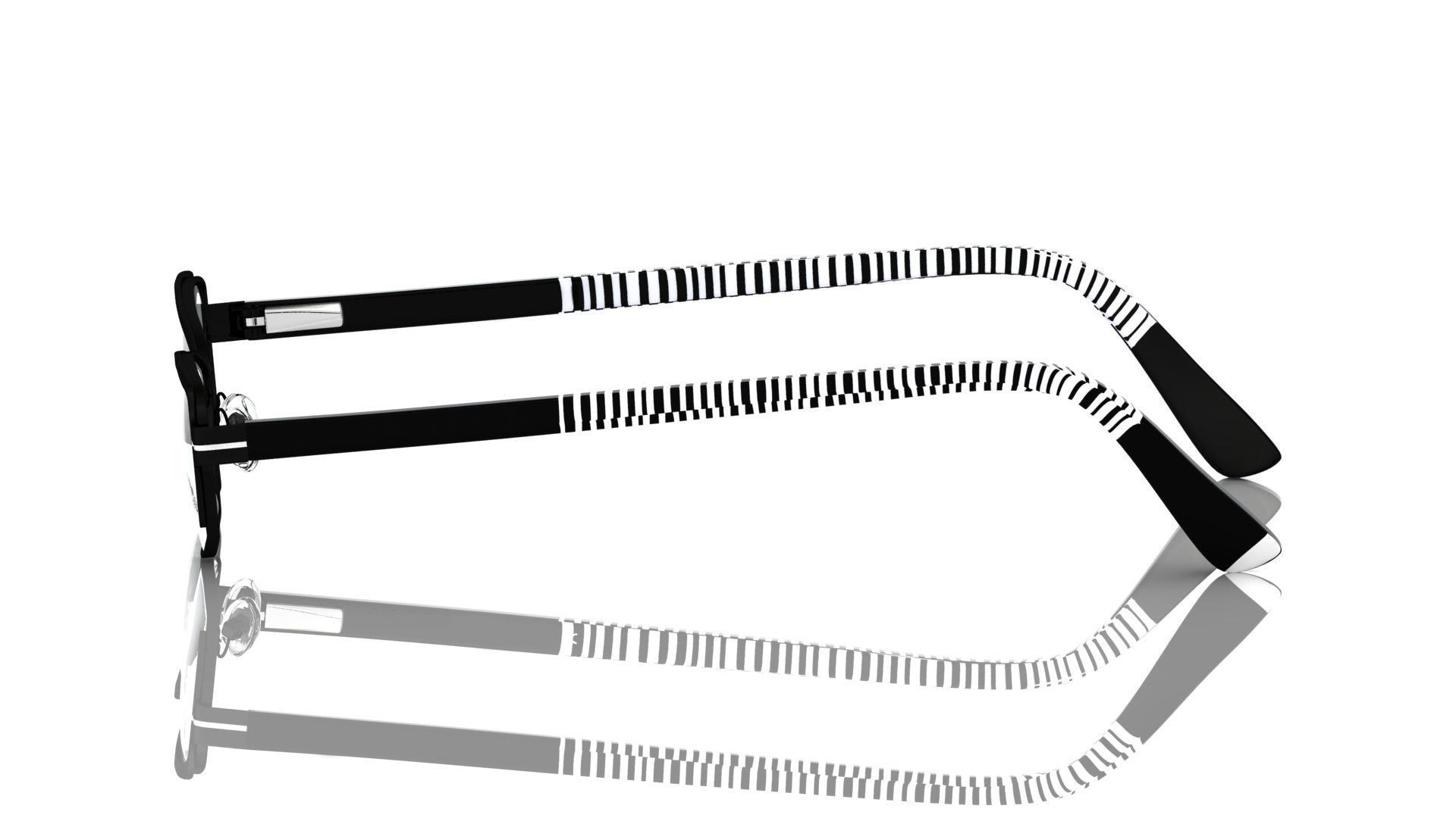 Eyeglasses for Men and Women 3D print model_1