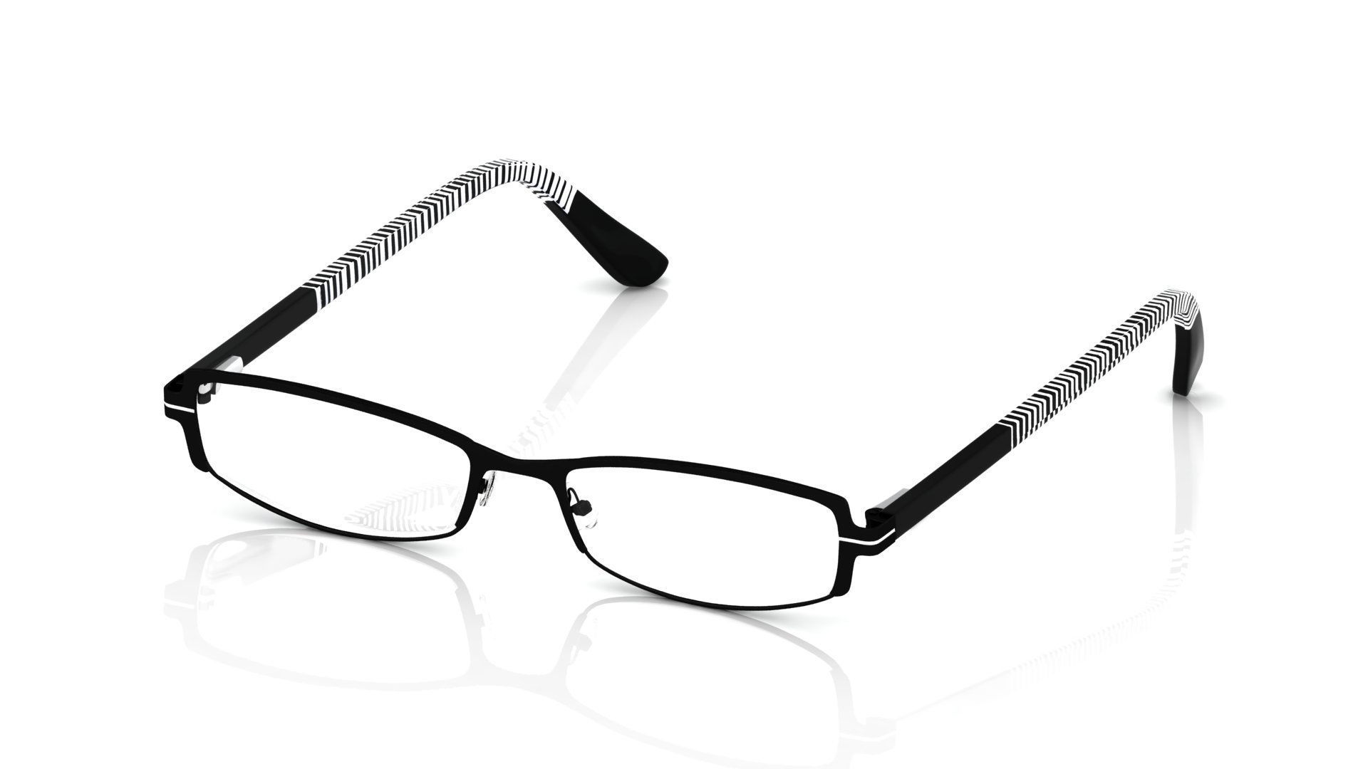 Eyeglasses for Men and Women 3D print model_2