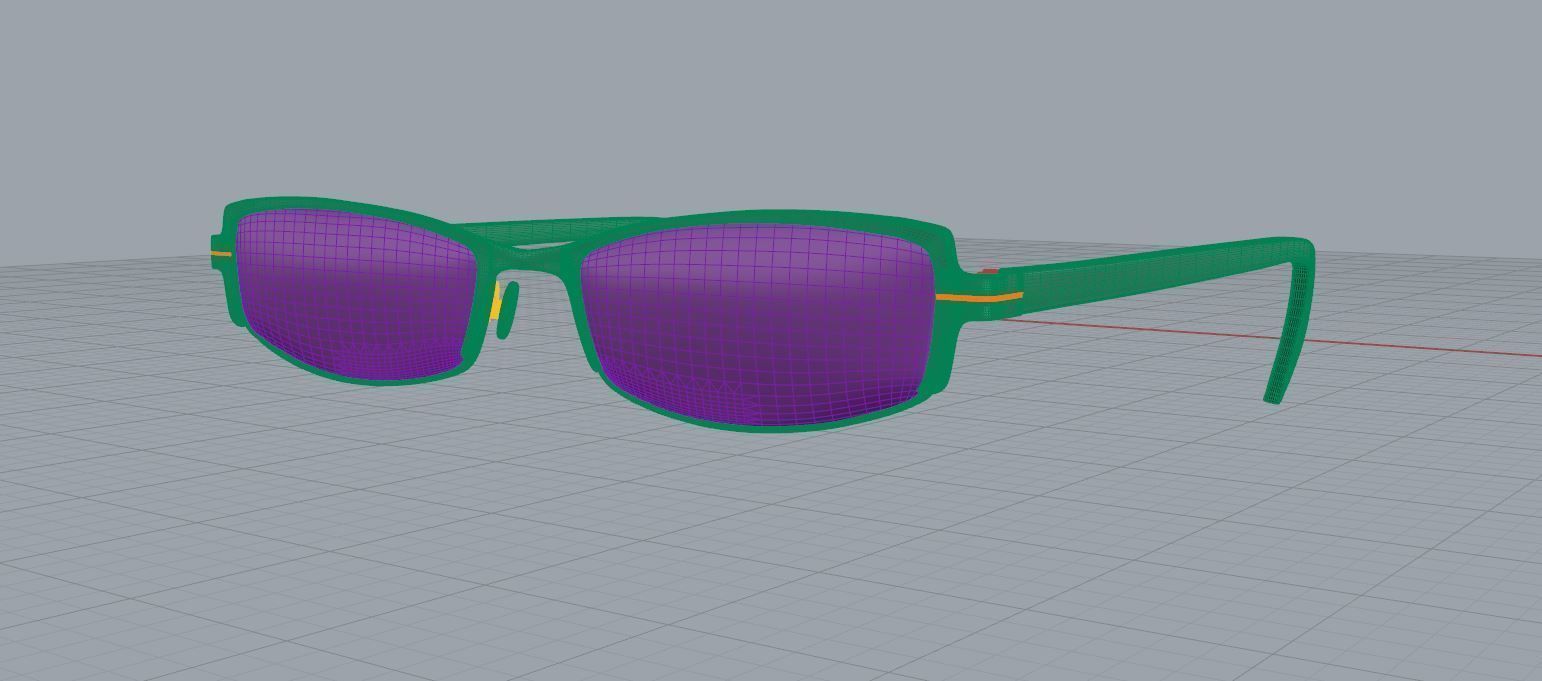 Eyeglasses for Men and Women 3D print model_6