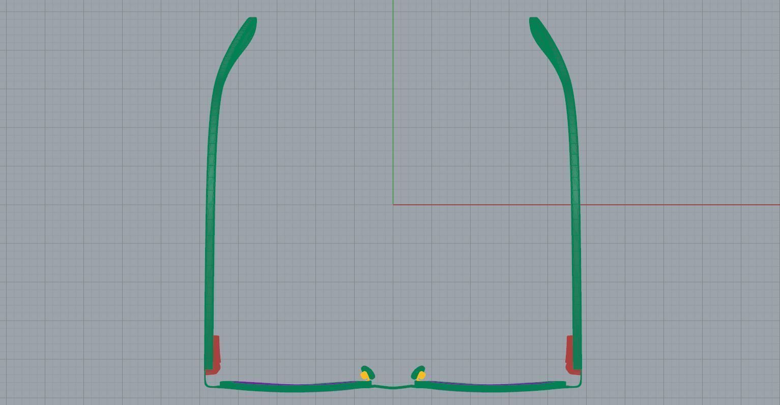 Eyeglasses for Men and Women 3D print model_5