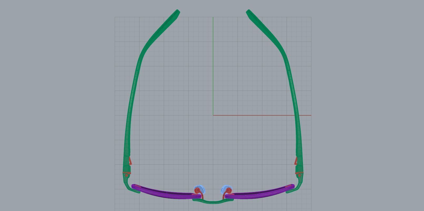 Eyeglasses for Men and Women 3D print model_5