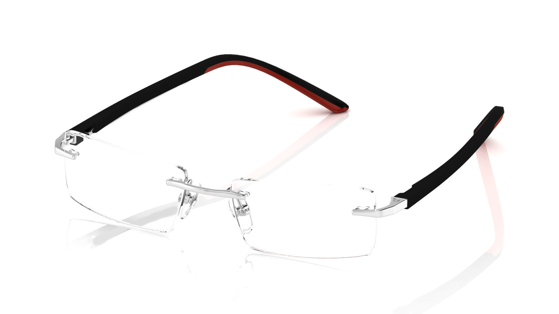 Eyeglasses for Men and Women 3D print model_1