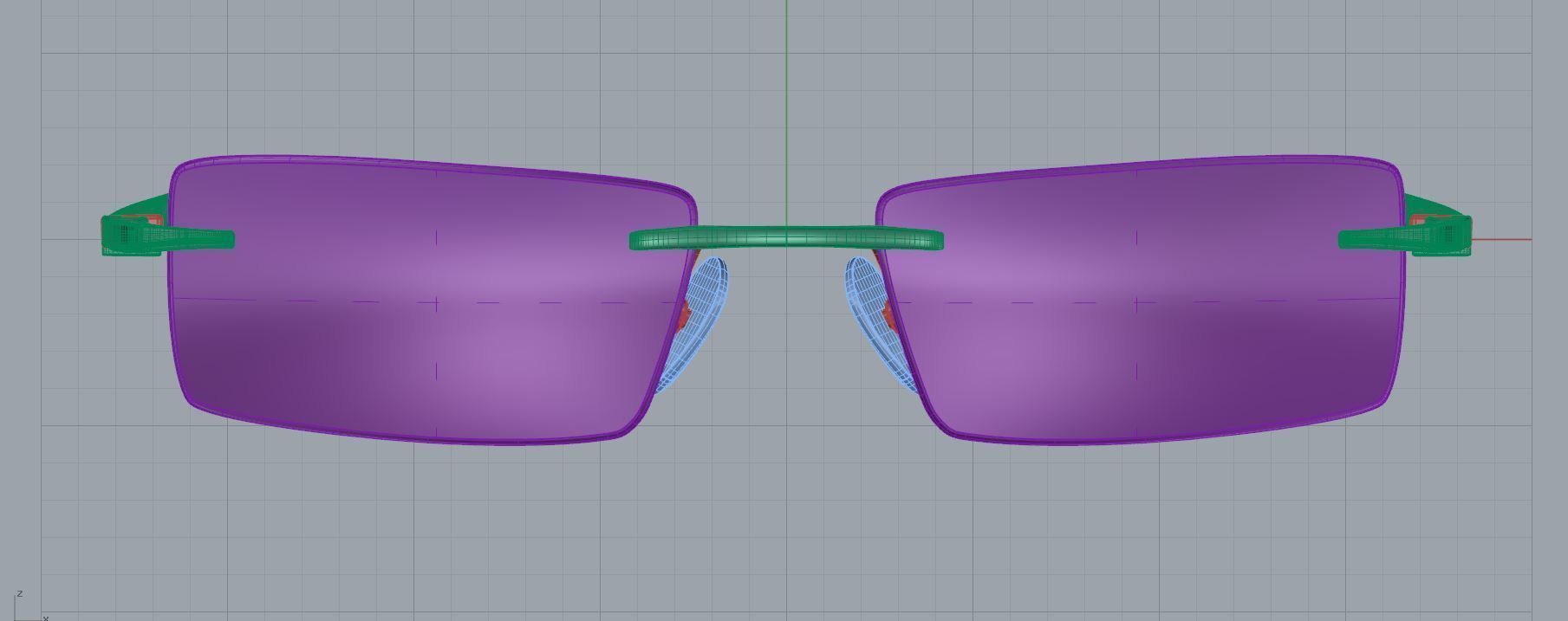 Eyeglasses for Men and Women 3D print model_4