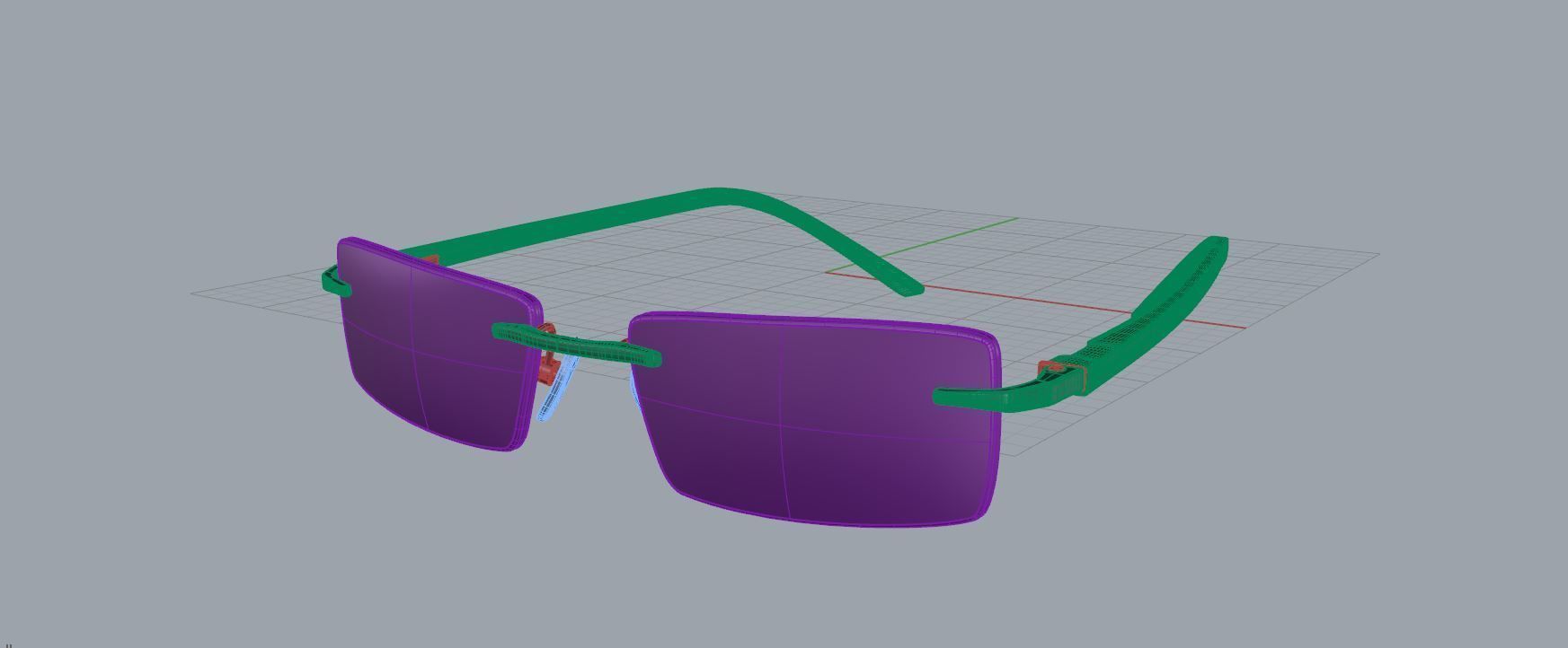Eyeglasses for Men and Women 3D print model_6