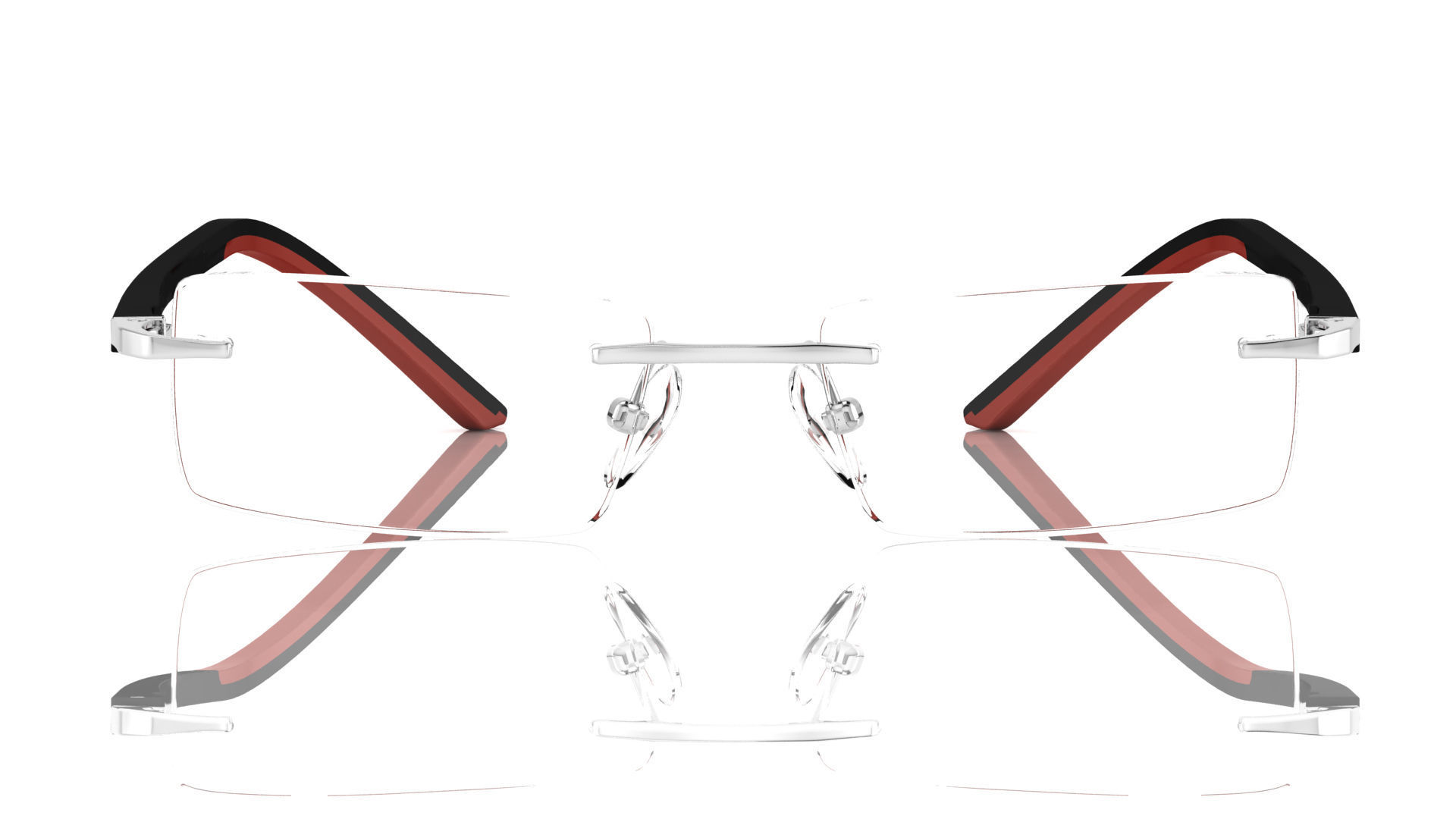 Eyeglasses for Men and Women 3D print model_8