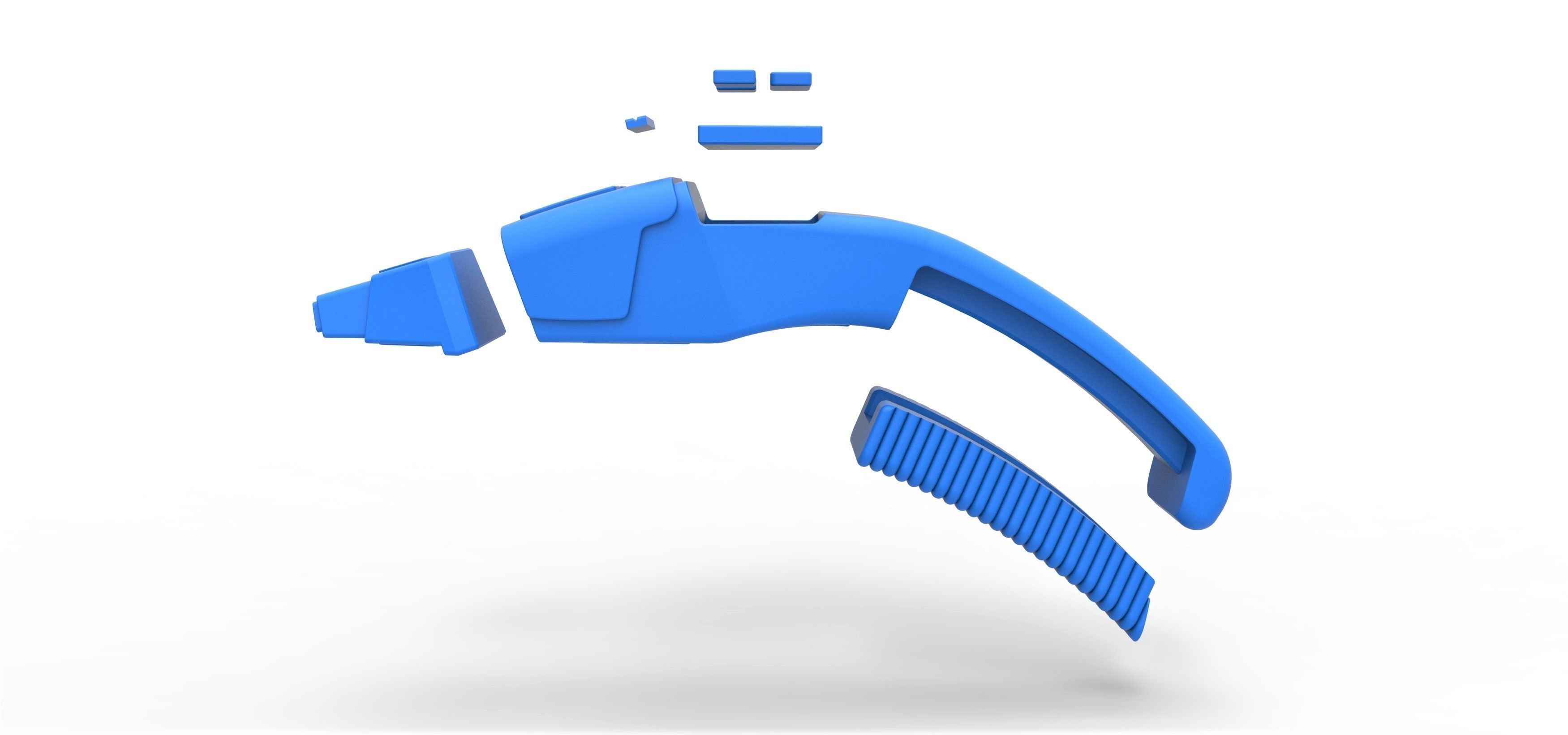 Boomerang phaser from Star Trek Voyager 3D print model_25