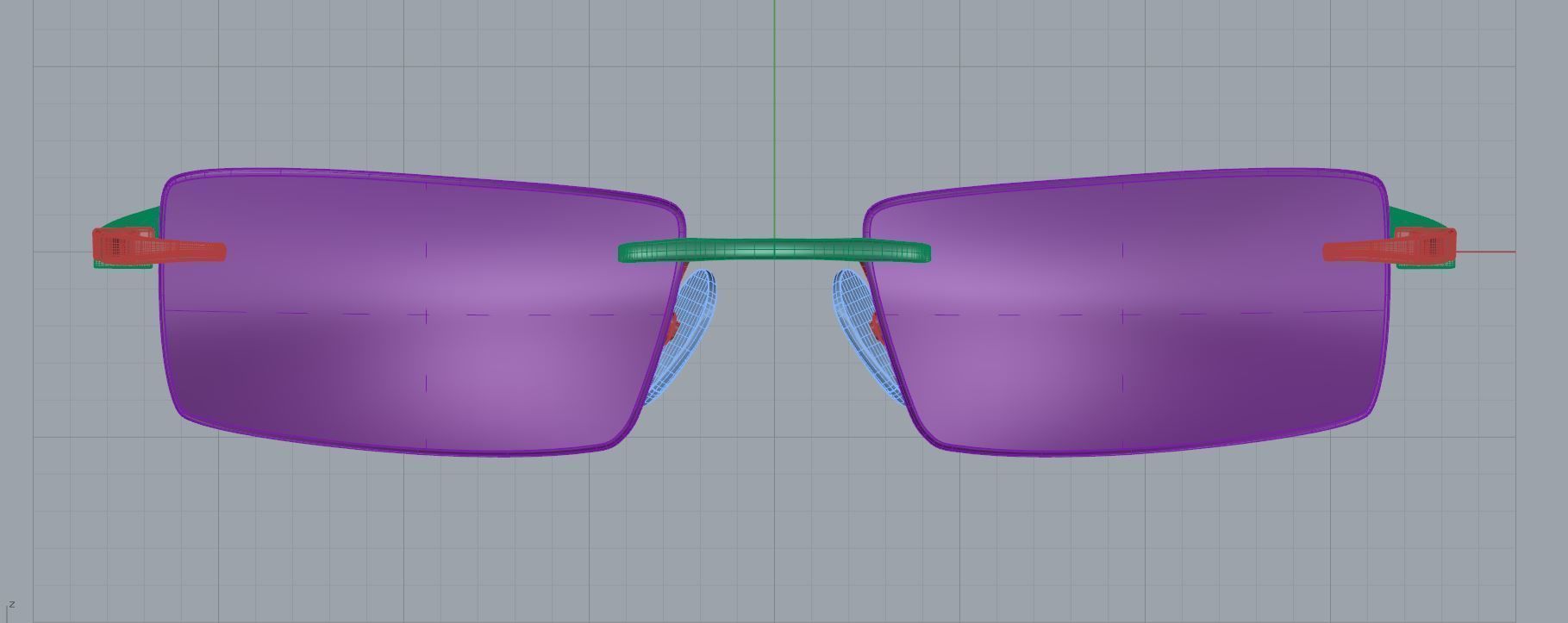 Eyeglasses for Men and Women 3D print model_4