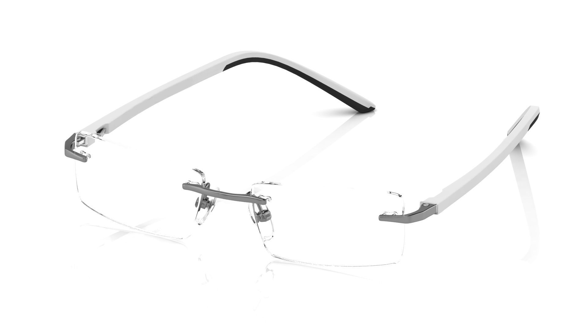Eyeglasses for Men and Women 3D print model_1