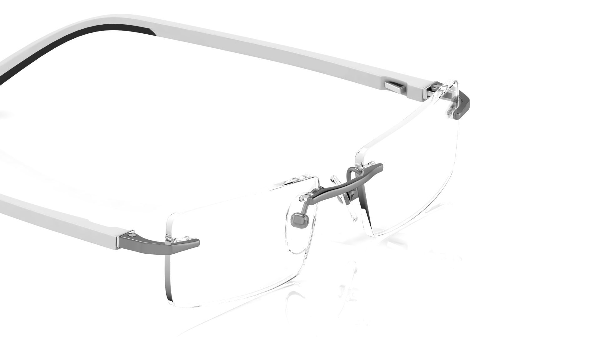 Eyeglasses for Men and Women 3D print model_3