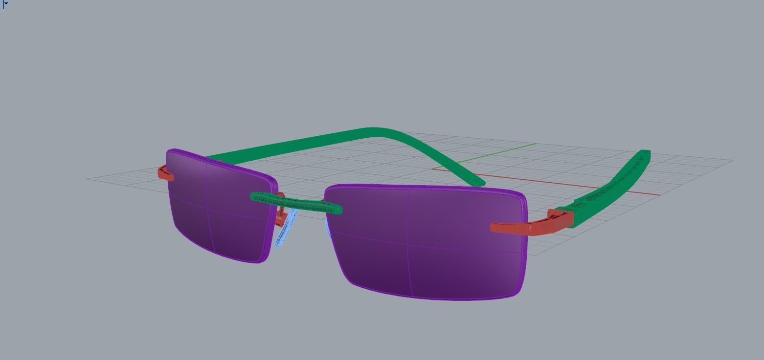 Eyeglasses for Men and Women 3D print model_6