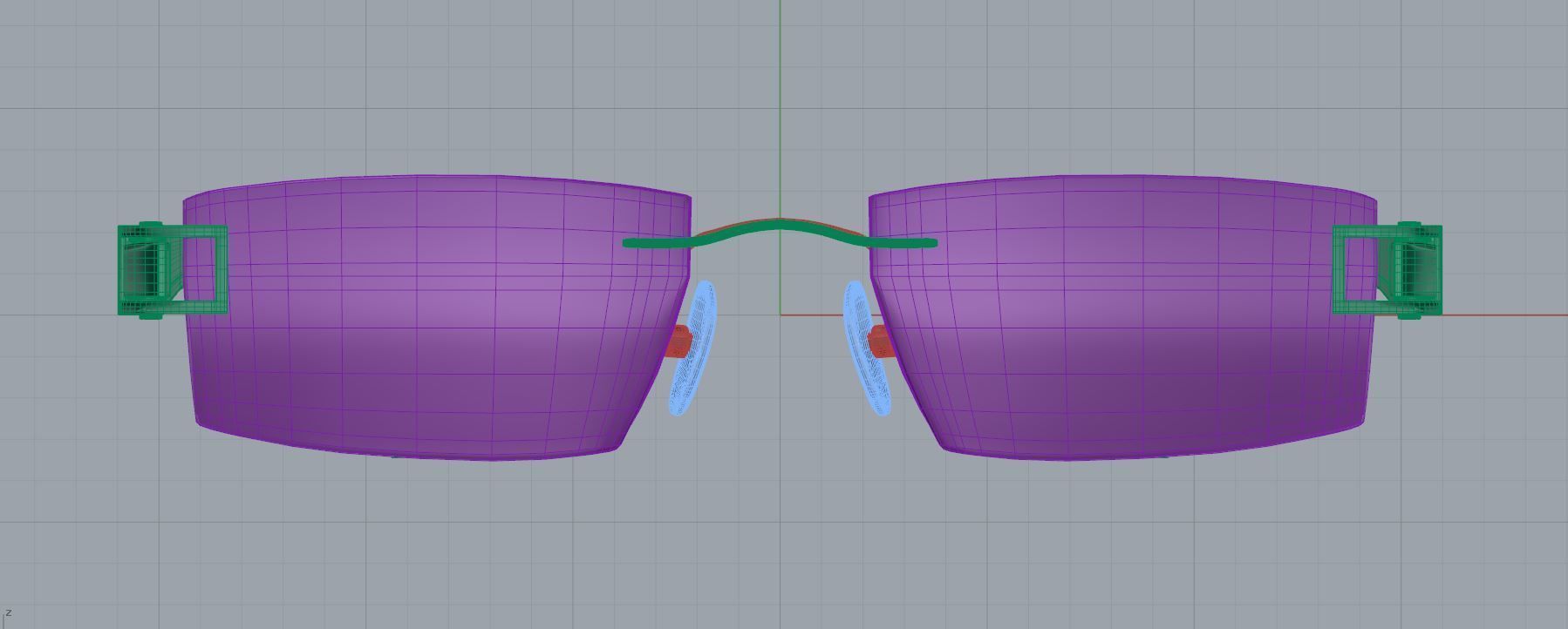 Eyeglasses for Men and Women 3D print model_4