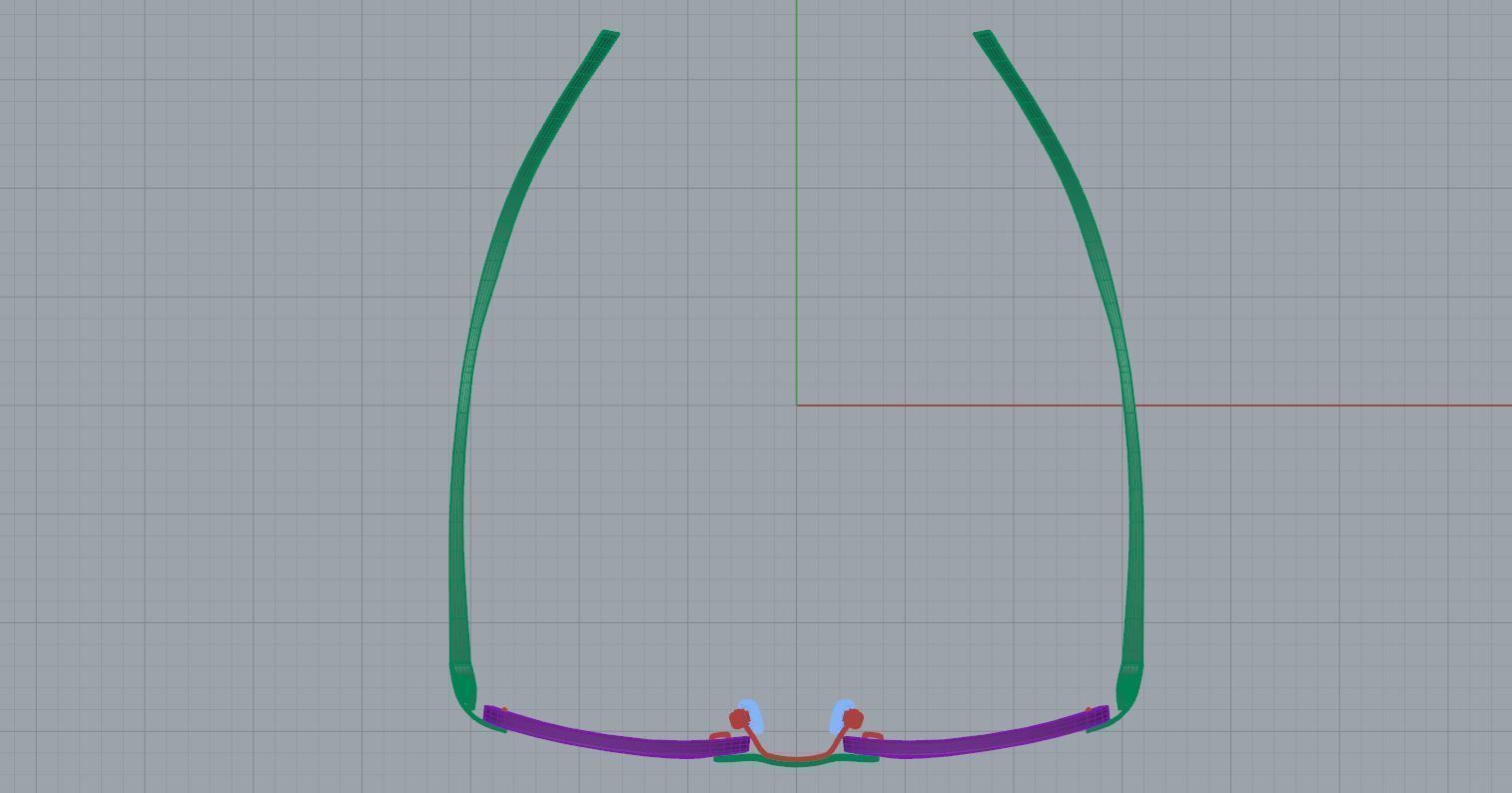 Eyeglasses for Men and Women 3D print model_5