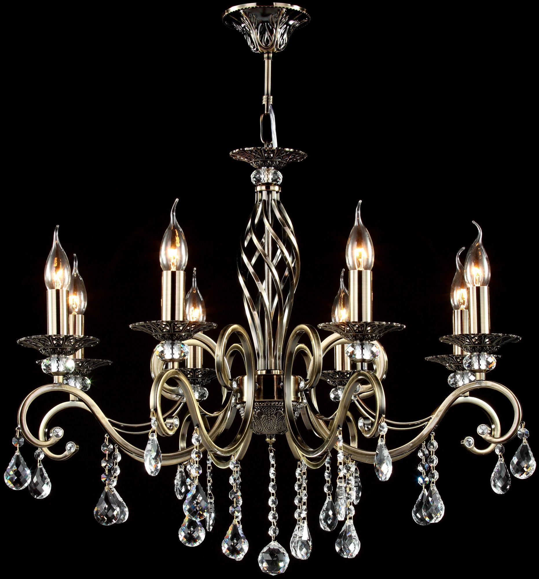 Chandelier Royal Classic Grace RC247-PL-08-R Maytoni Classic Free 3D model_1