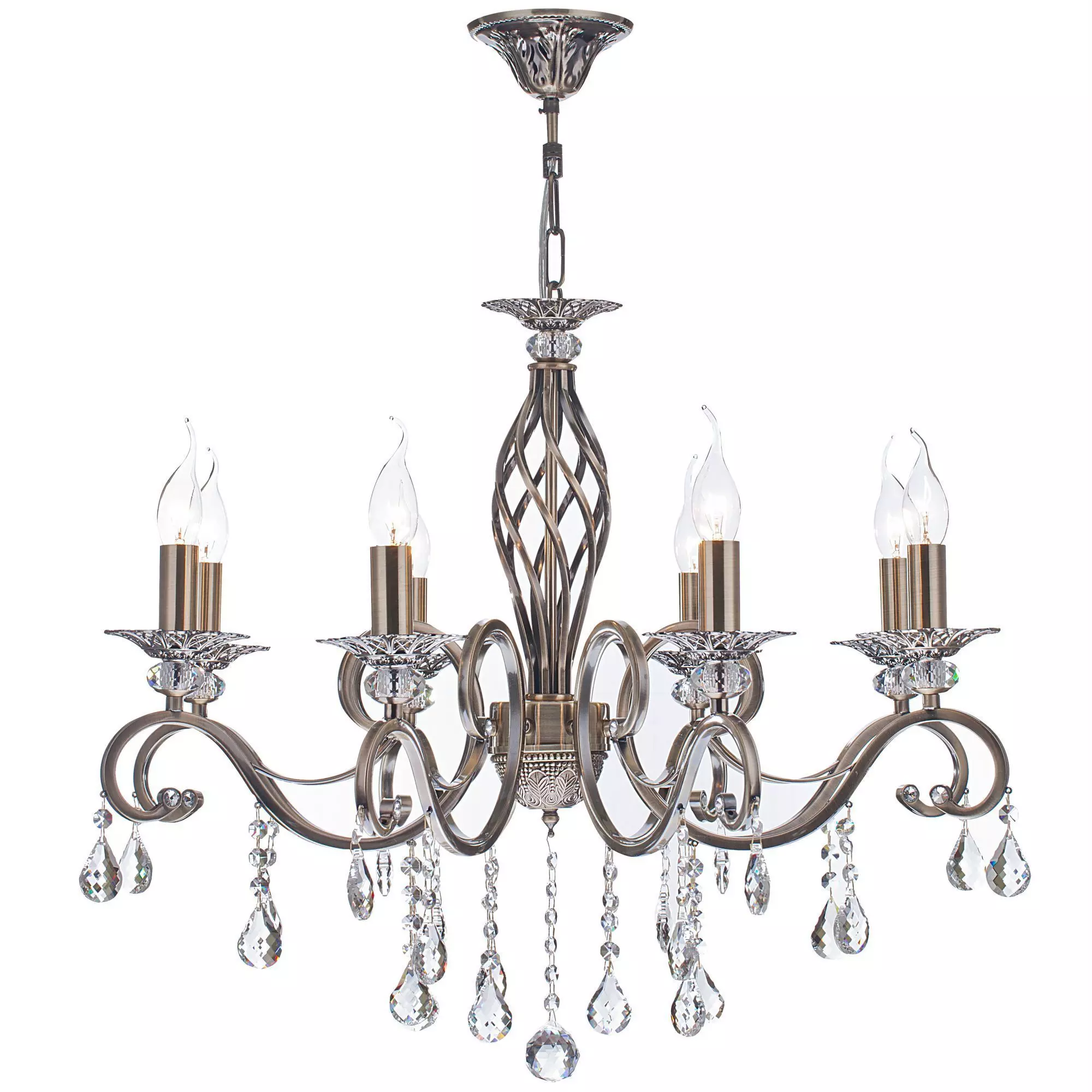 Chandelier Royal Classic Grace RC247-PL-08-R Maytoni Classic Free 3D model_0
