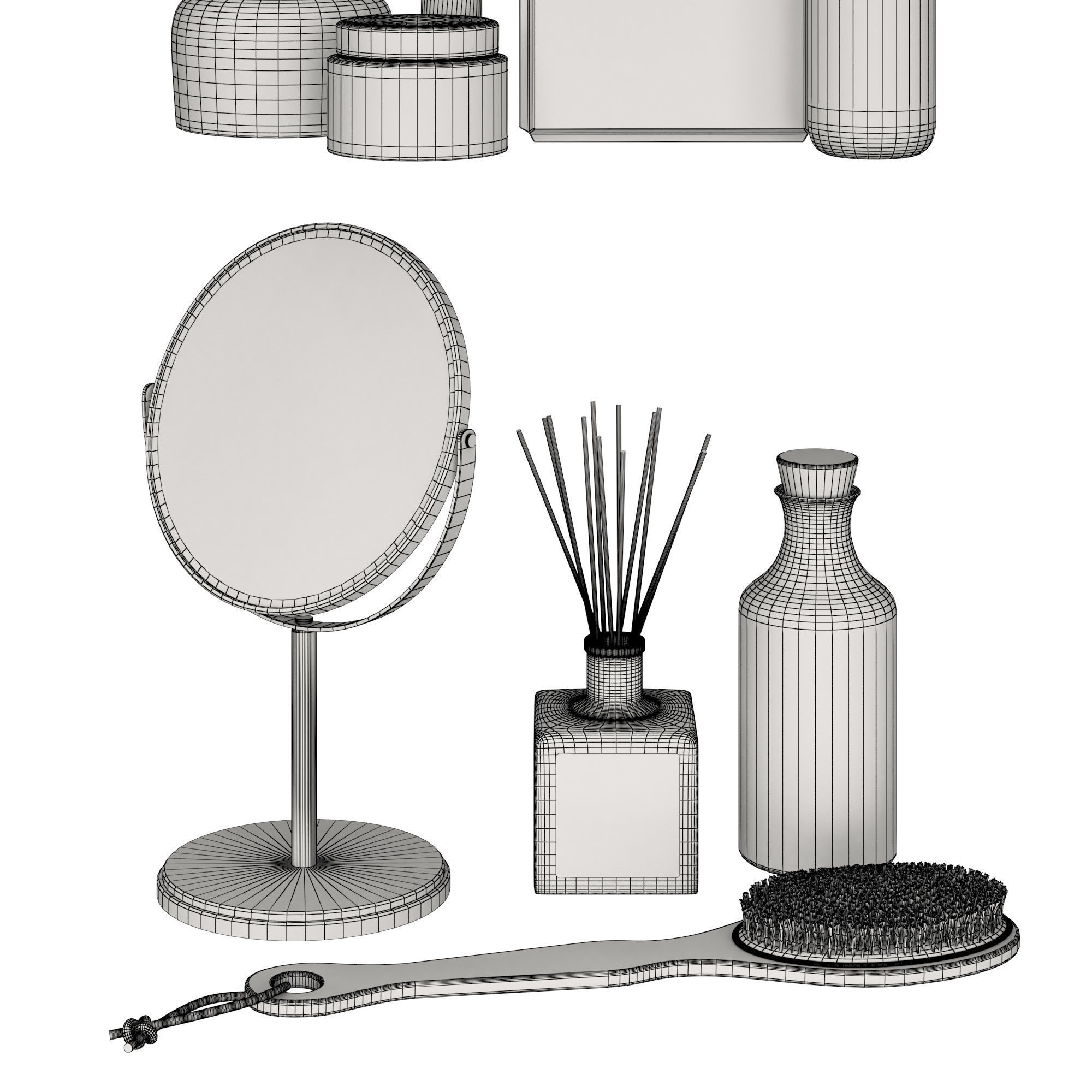 Bathroom Accessories  3D model_4