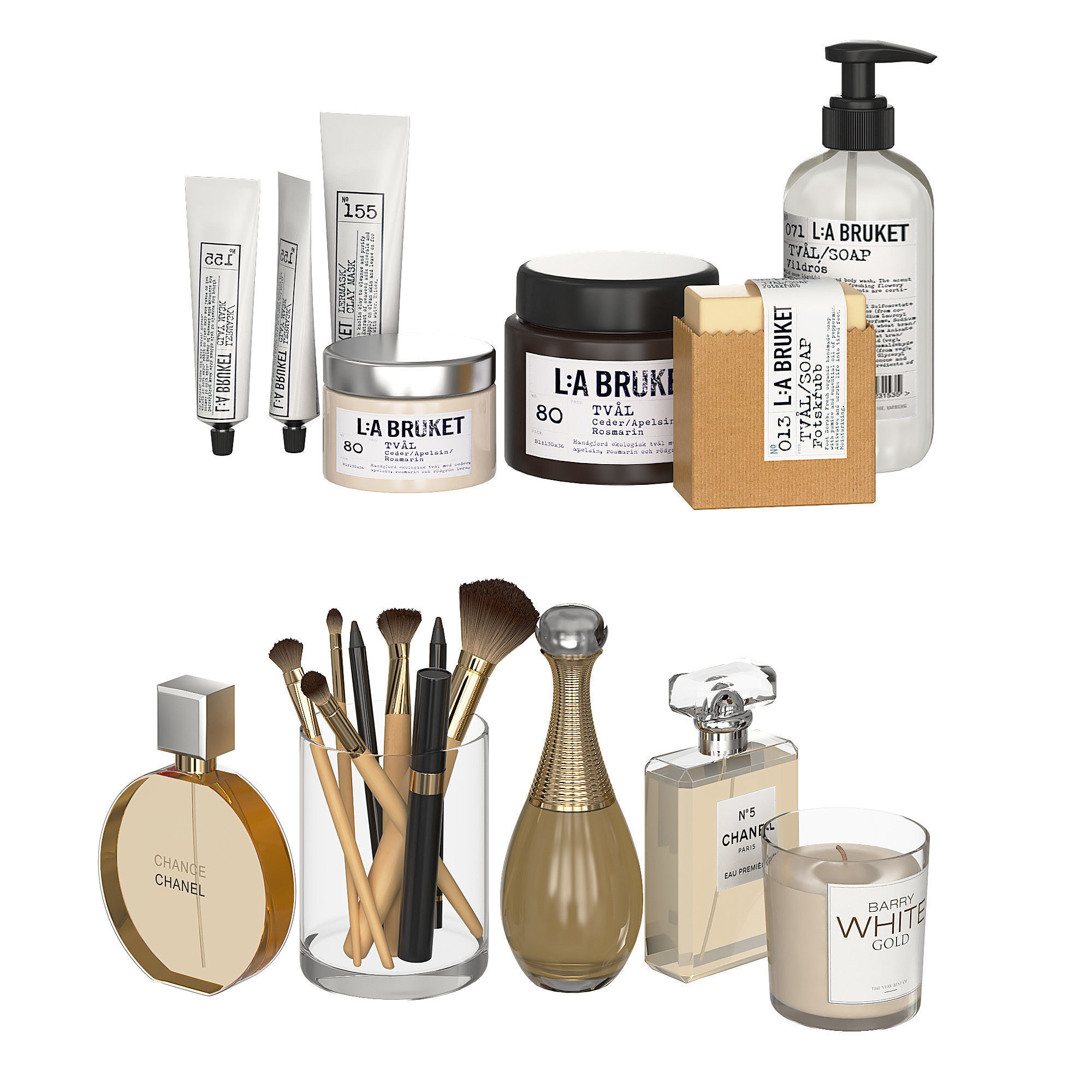 Bathroom Accessories  3D model_1