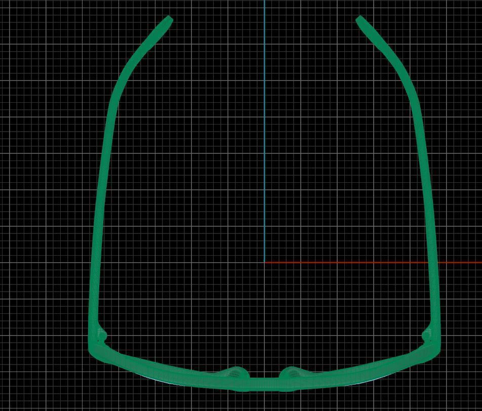 Eyeglasses for Men and Women 3D print model_14