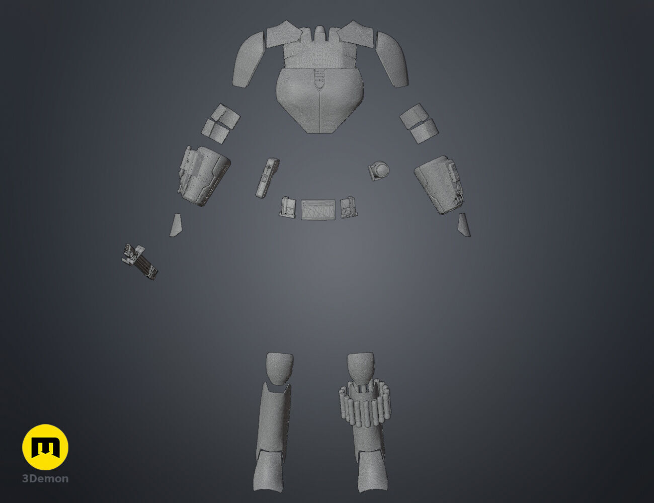 Sabine Wren armor 3D print model_18