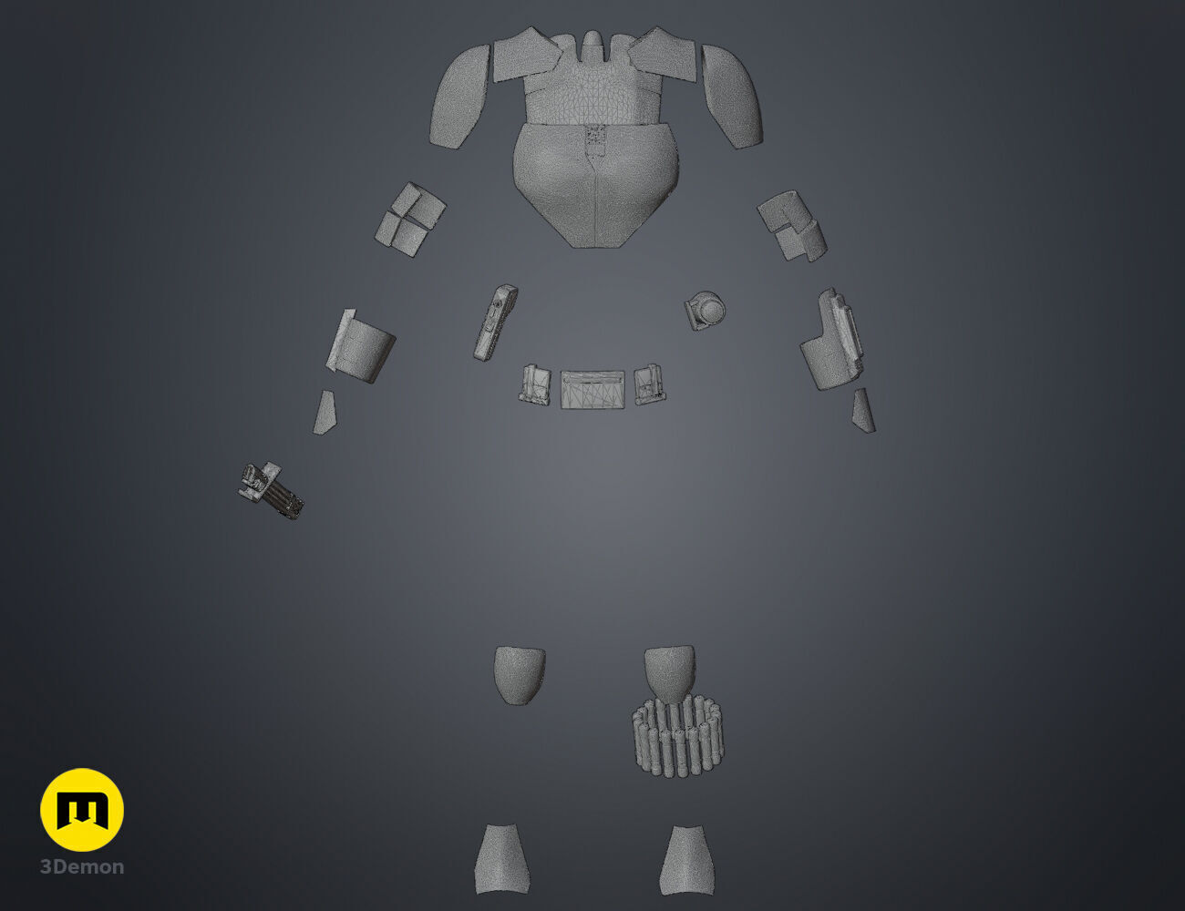 Sabine Wren armor 3D print model_36