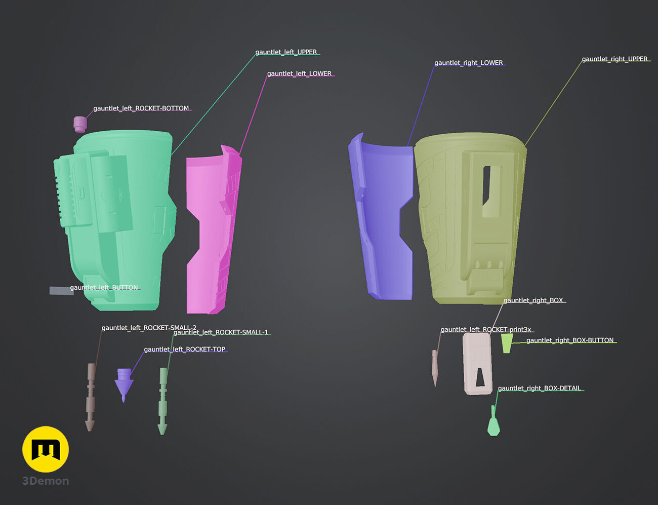 Sabine Wren armor 3D print model_20