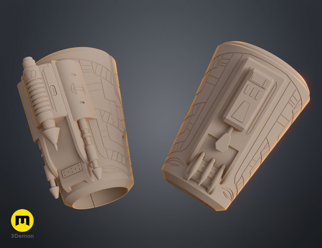 Sabine Wren armor 3D print model_16