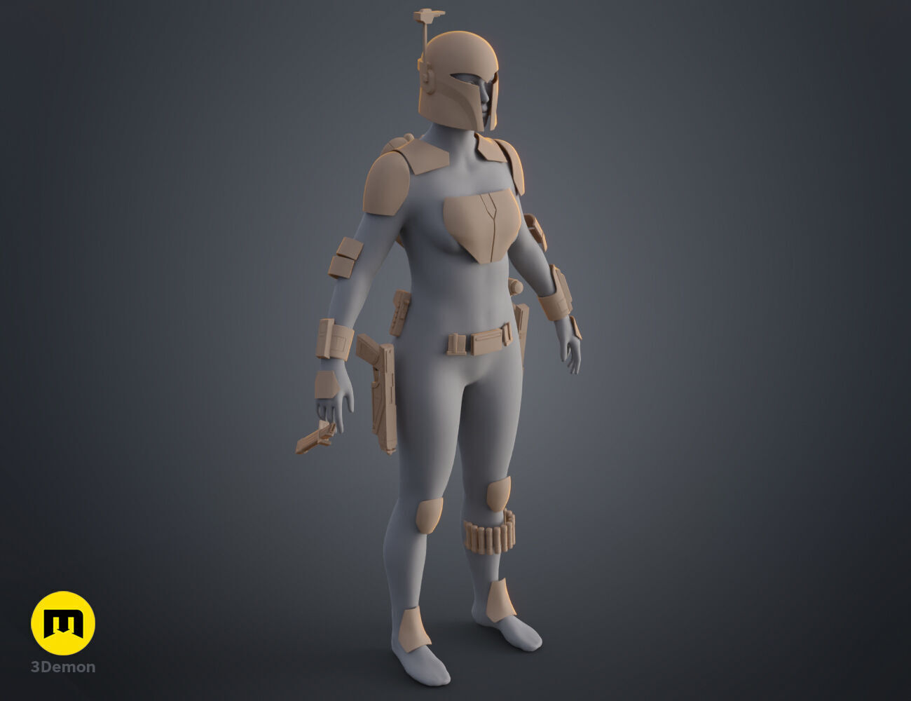 Sabine Wren armor 3D print model_31