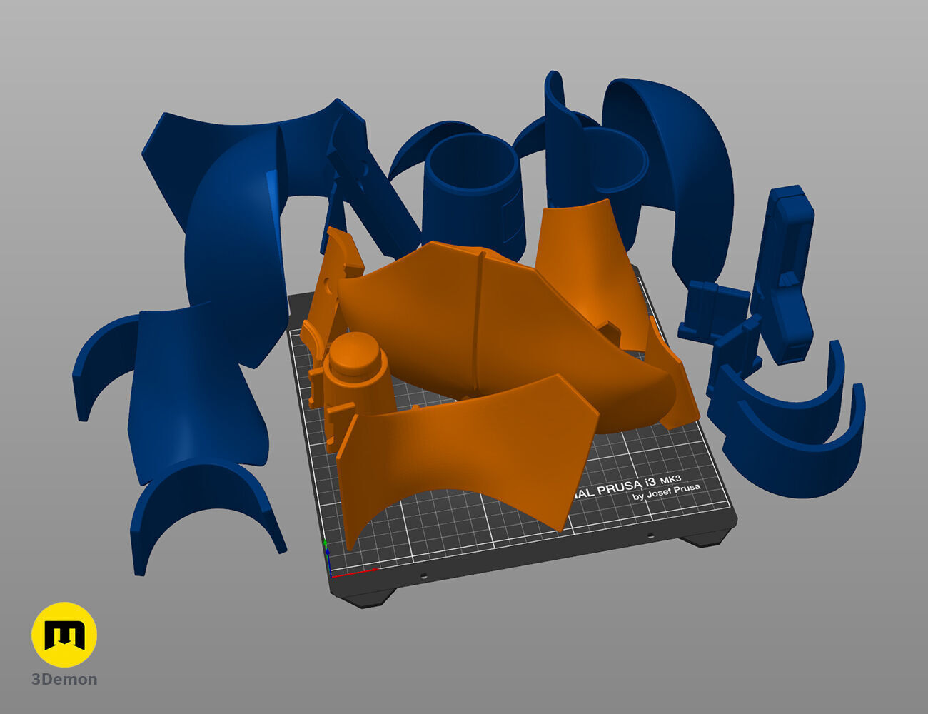 Sabine Wren armor 3D print model_29