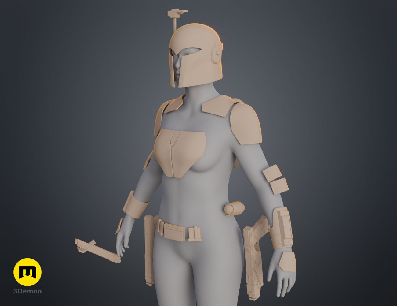 Sabine Wren armor 3D print model_30