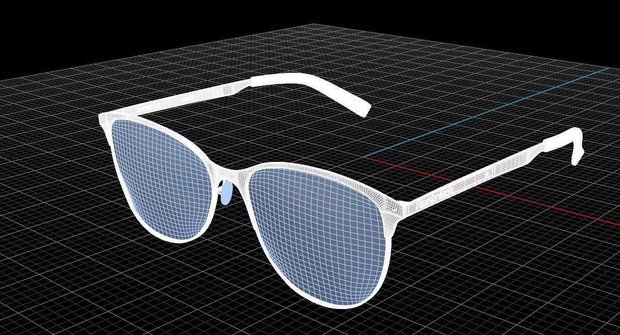 Eyeglasses for Men and Women 3D print model_3