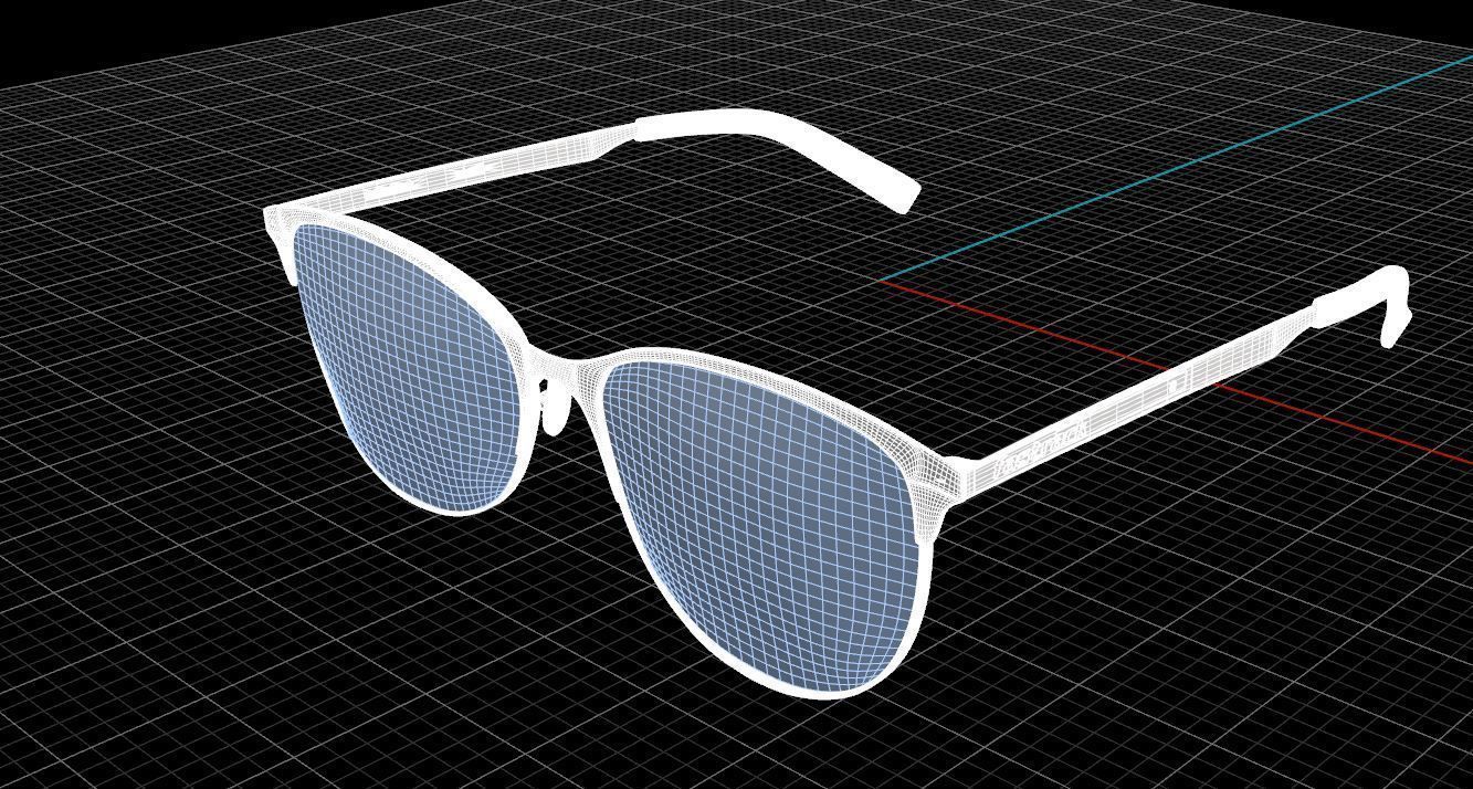 Eyeglasses for Men and Women 3D print model_5