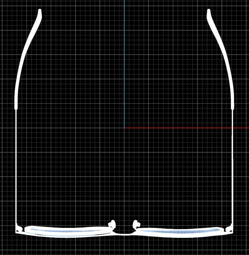 Eyeglasses for Men and Women 3D print model_6