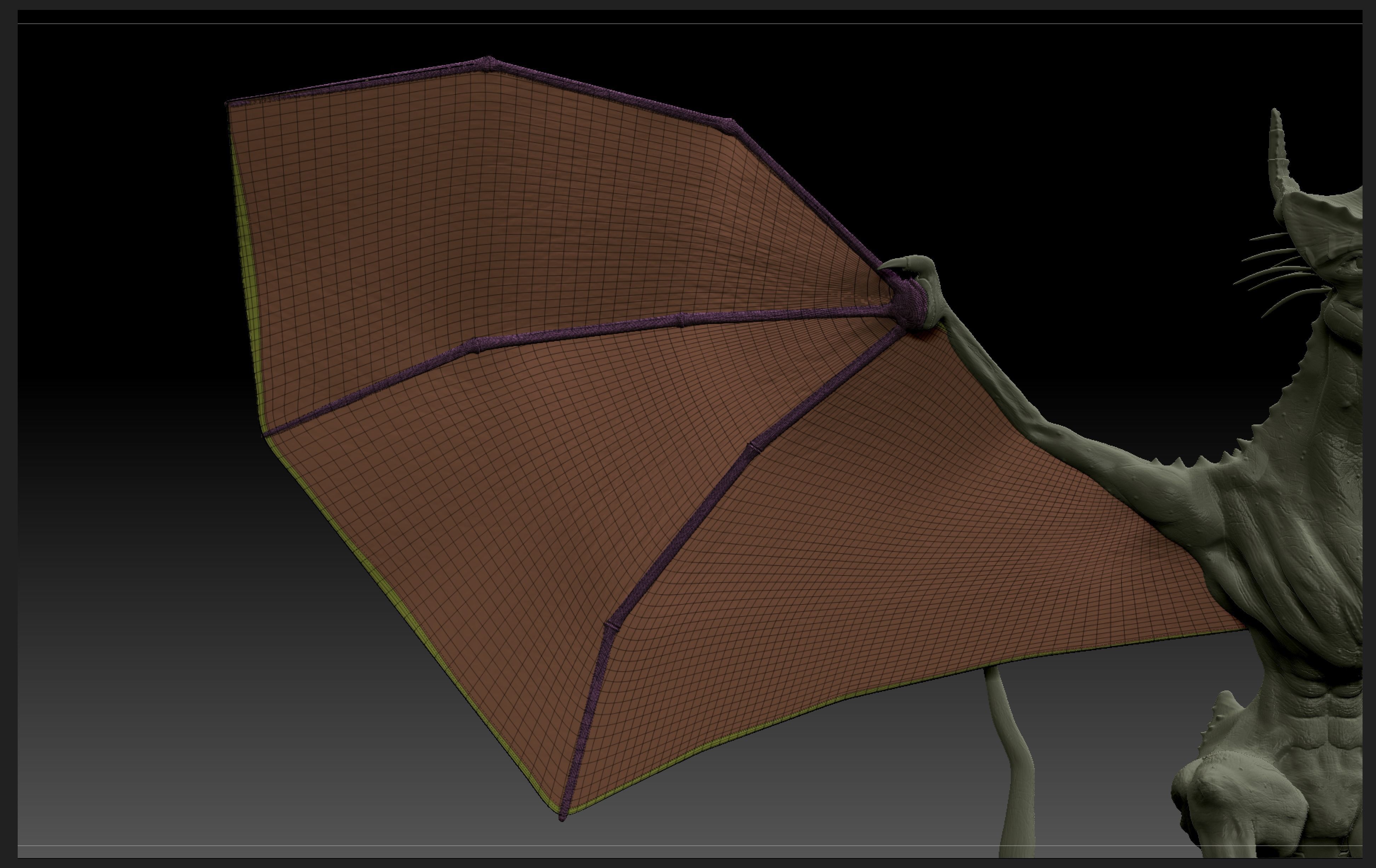 Dragon model statue 3D model_8