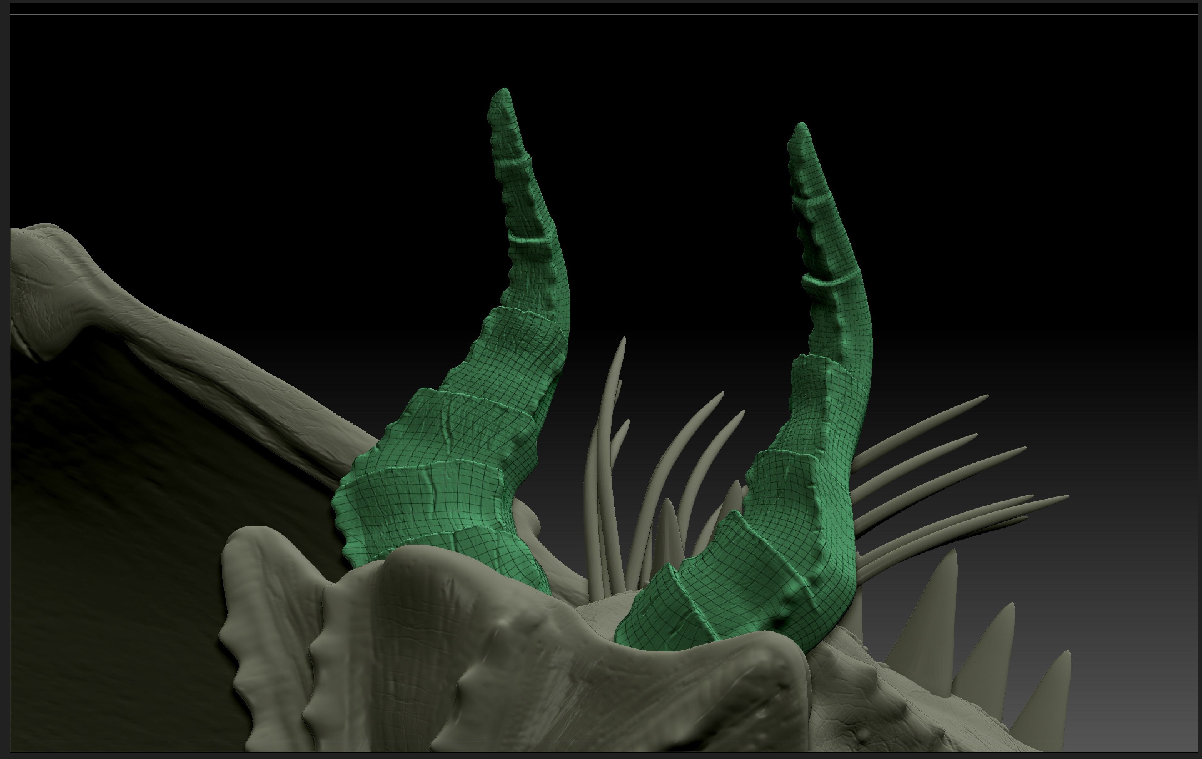 Dragon model statue 3D model_10