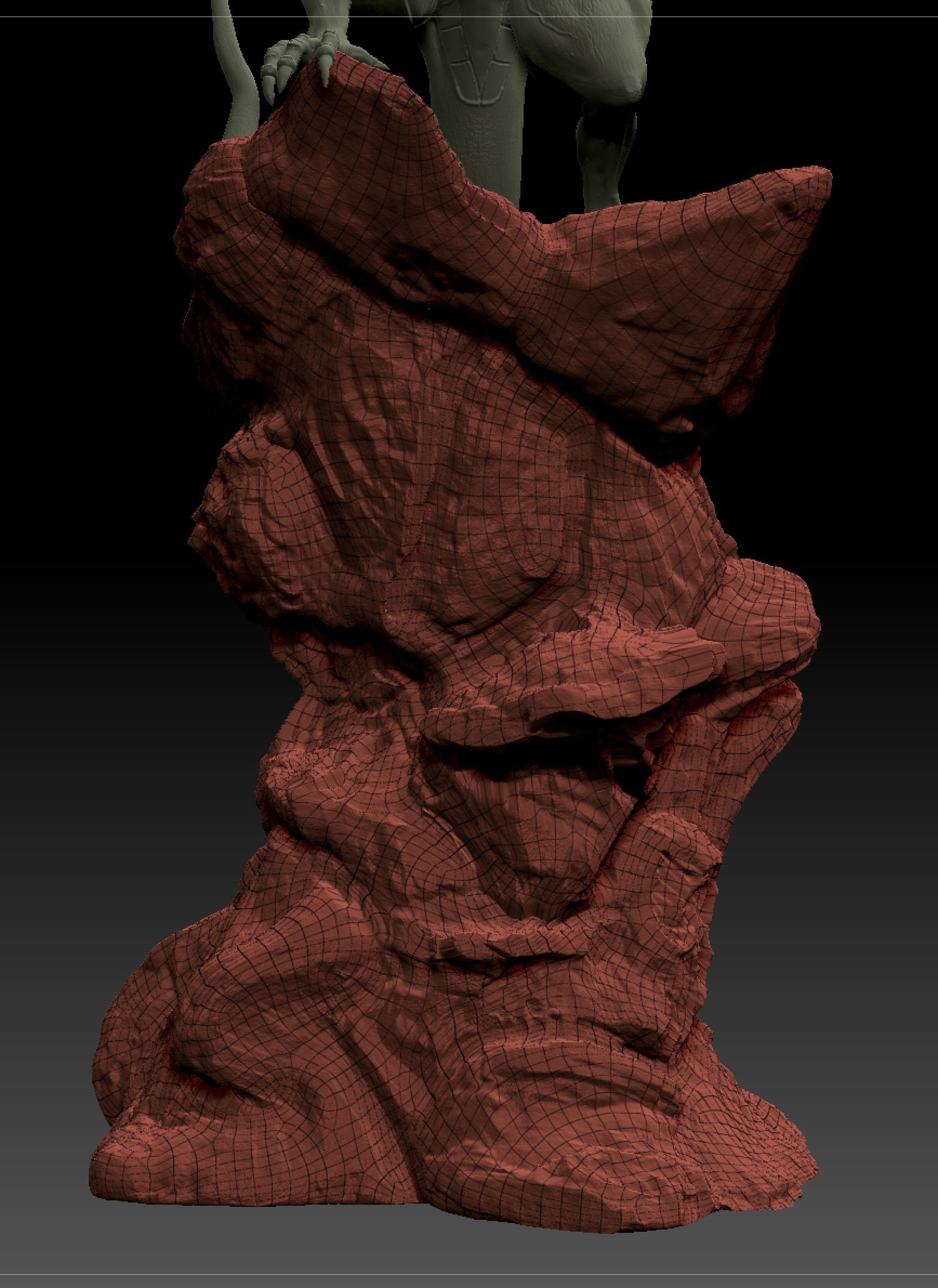 Dragon model statue 3D model_9