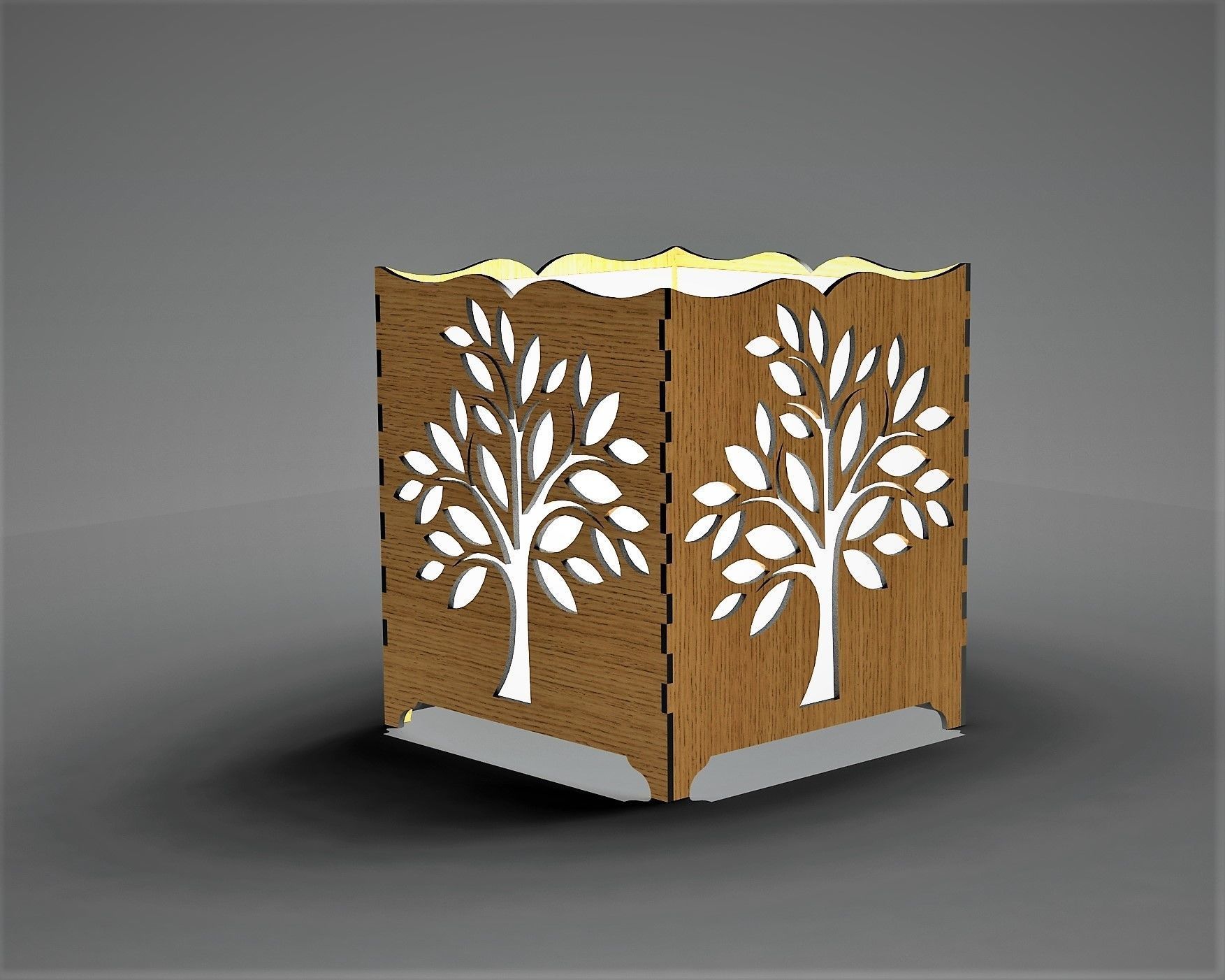 HOME DECOR LAMP 3D model_1
