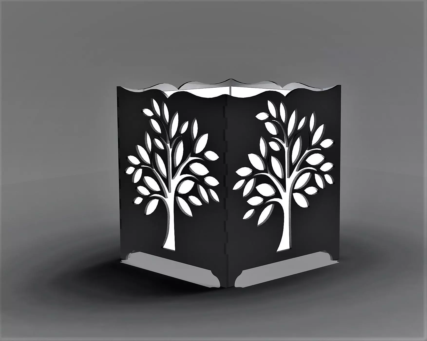 HOME DECOR LAMP 3D model_0