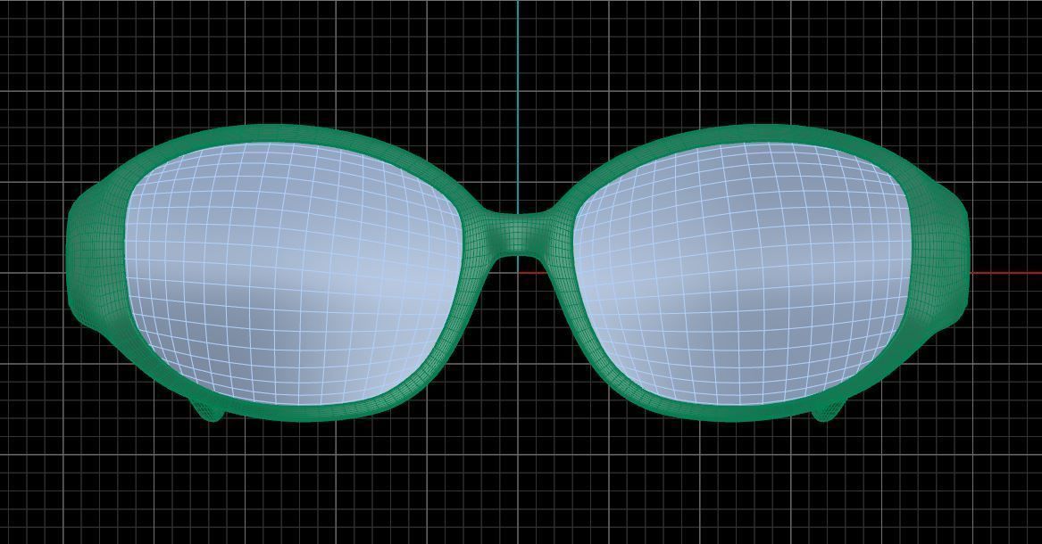 Eyeglasses for Men and Women 3D print model_6